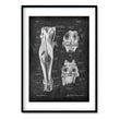 Laden Sie das Bild in den Galerie-Viewer, Knee anatomy art print
