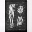 Load image into Gallery viewer, Knee and leg anatomy poster
