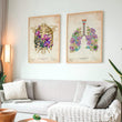 Load image into Gallery viewer, Anatomical lungs poster
