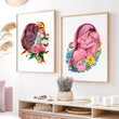 Charger l'image dans la galerie, OBGYN anatomy posters - placenta and fetus
