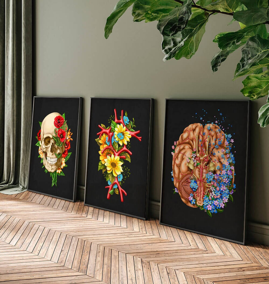 Dementia art print - Codex Anatomicus