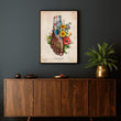 Load image into Gallery viewer, Foot anatomy poster vintage

