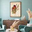 Laden Sie das Bild in den Galerie-Viewer, Handgelenkbruch - Floral - Vintage
