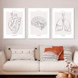 Laden Sie das Bild in den Galerie-Viewer, Bestsellers 3er Set - Line Art
