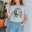Charger l'image dans la galerie, T-shirt Unisexe Cage Thoracique - Floral
