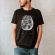 Laden Sie das Bild in den Galerie-Viewer, brain anatomy t-shirt for men by codex anatomicus
