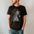 Laden Sie das Bild in den Galerie-Viewer, head and brain anatomy t-shirt for men by codex anatomicus
