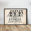 Charger l'image dans la galerie, skeleton art print
