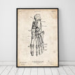 Charger l'image dans la galerie, Human foot vintage anatomy poster
