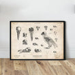 Laden Sie das Bild in den Galerie-Viewer, Bird anatomy poster
