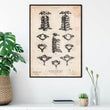 Charger l'image dans la galerie, Spine vintage anatomy poster by Codex Anatomicus
