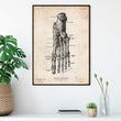 Charger l'image dans la galerie, Foot anatomy art print IV medical vintage poster
