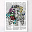 Charger l'image dans la galerie, Rib cage dictionary art print
