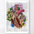 Charger l'image dans la galerie, Heart dictionary art print

