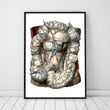 Charger l'image dans la galerie, Intestines anatomy art print by codex anatomicus

