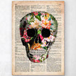 Charger l'image dans la galerie, Floral skull art print
