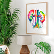 Laden Sie das Bild in den Galerie-Viewer, Kidney anatomy poster
