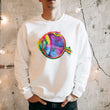 Load image into Gallery viewer, watercolor eye anatomy sweatshirt for doctors by codex anatomicus
