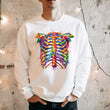 Load image into Gallery viewer, rib cage watercolor sweatshirt for doctors
