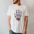Laden Sie das Bild in den Galerie-Viewer, Hand anatomy t-shirt for men by codex anatomicus
