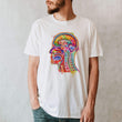 Laden Sie das Bild in den Galerie-Viewer, Head section anatomy t-shirt for men by codex anatomicus
