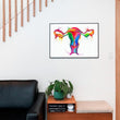 Load image into Gallery viewer, Uterus anatomy art in a frame by Codex Anatomicus
