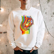 Laden Sie das Bild in den Galerie-Viewer, watercolor fetus anatomy sweatshirt for nurses by codex anatomicus
