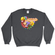 Laden Sie das Bild in den Galerie-Viewer, pancreas anatomy sweatshirt in dark heather for doctors
