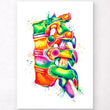 Load image into Gallery viewer, Spine anatomy poster

