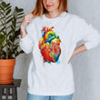 Laden Sie das Bild in den Galerie-Viewer, Herz II Unisex Sweatshirt - Aquarell
