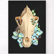 Charger l'image dans la galerie, Dog skull poster
