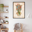 Laden Sie das Bild in den Galerie-Viewer, Ribcage anatomy print
