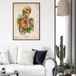 Load image into Gallery viewer, Skeleton anatomy chart
