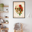 Laden Sie das Bild in den Galerie-Viewer, Vintage skull poster
