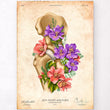 Laden Sie das Bild in den Galerie-Viewer, Vintage anatomy poster - hip joint chart
