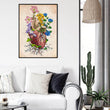 Charger l'image dans la galerie, Anatomical heart with flowers
