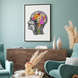 Load image into Gallery viewer, Brain with flowers
