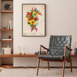 Load image into Gallery viewer, Vintage poster showing Circle of Willis
