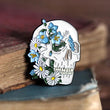 Charger l'image dans la galerie, Anatomical skull pin
