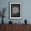 Charger l'image dans la galerie, Eye anatomy art print
