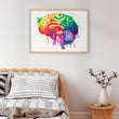 Charger l'image dans la galerie, Anatomical brain poster
