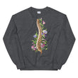 Charger l'image dans la galerie, dark grey spine anatomy sweatshirt for doctors and medical students by codex anatomicus
