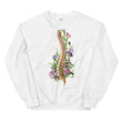 Charger l'image dans la galerie, white spine anatomy sweatshirt for doctors and medical students by codex anatomicus
